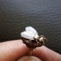 Photos de l'abeille en cours de fabrication par Alain Valette